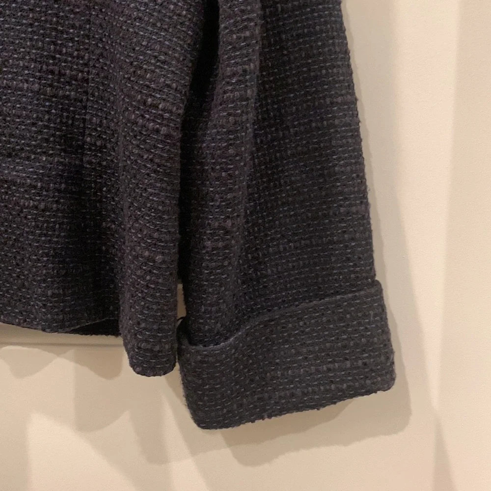 ✨ Vintage Anthropologie Cropped Tweed Blazer - Picture 3 of 8